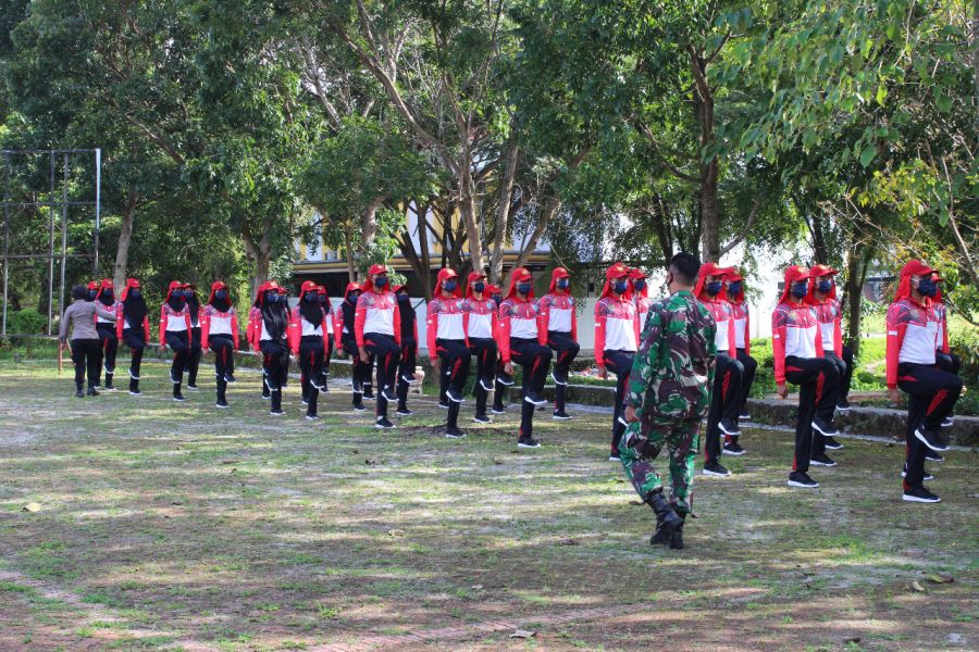 48 Peserta Paskibraka Labuhanbatu Ikuti Pelatihan Persiapan HUT Kemerdekaan RI ke- 76