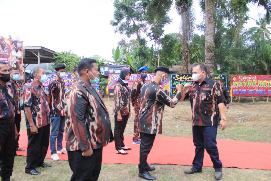 Bupati dan Wakil Bupati Labuhanbatu Hadiri Pelantikan Pengurus Angkatan Muda Siliwangi Rayon Panai Tengah