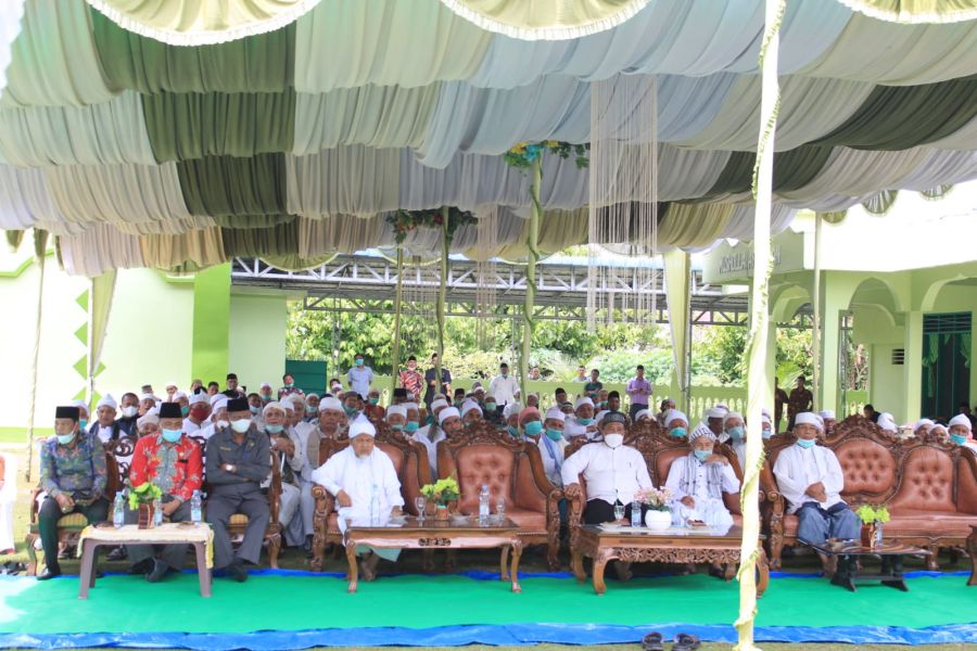 Bupati dan Wakil Bupati Labuhanbatu Hadiri Pengukuhan DP.MUI