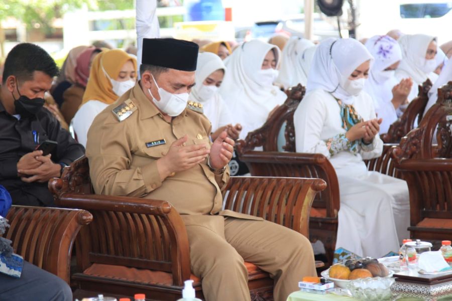 Bupati Labuhanbatu Hadiri Pelepasan Jemaah Persulukan Ar- Rahman