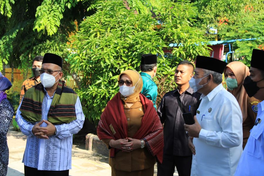 Dampingi Kunker Kakanwil Kemenag Prov Sumut, Wabup: Kerukunan dapat Terjalin Berkat Saling Kerjasama 