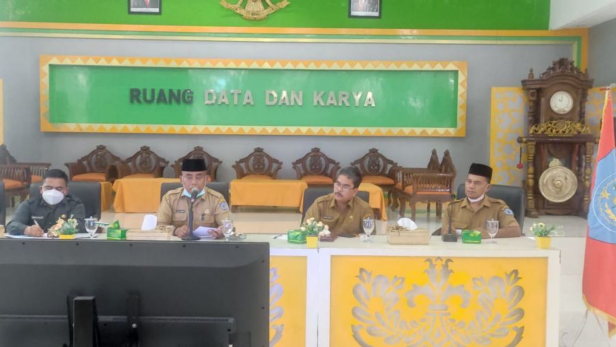 Diskominfo Ikuti Rapat Penyelenggaraan Satu Data