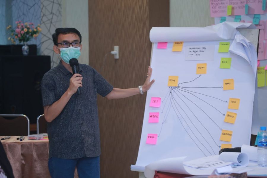 Kadinkes Labuhanbatu Tutup TOT Fasilitator SMART Advocasi KBPP