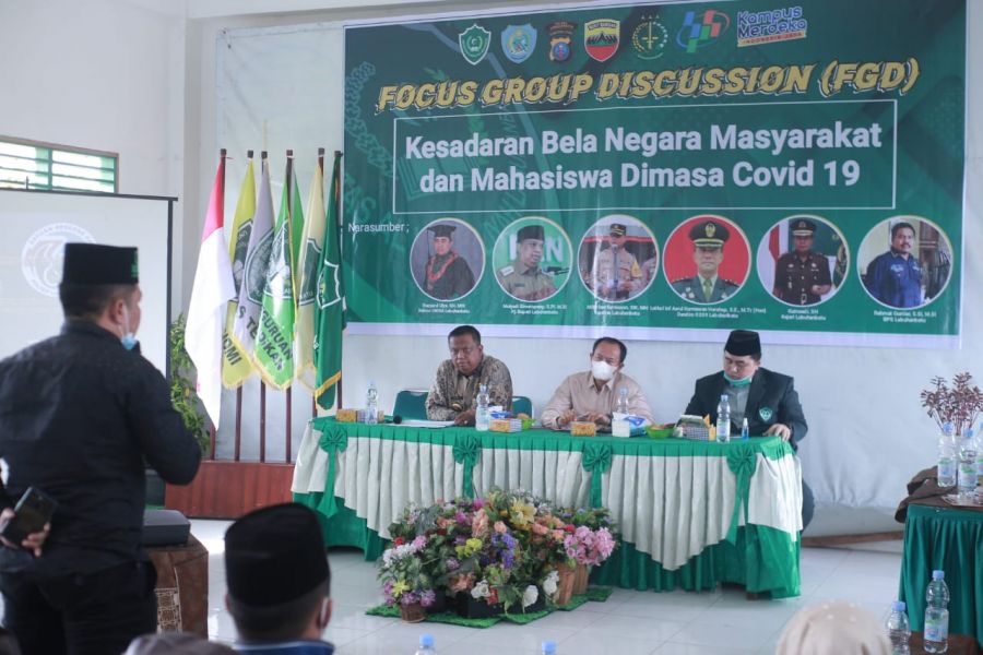 Pj Bupati Labuhanbatu Isi Materi Seminar dan Focus Group Discussion