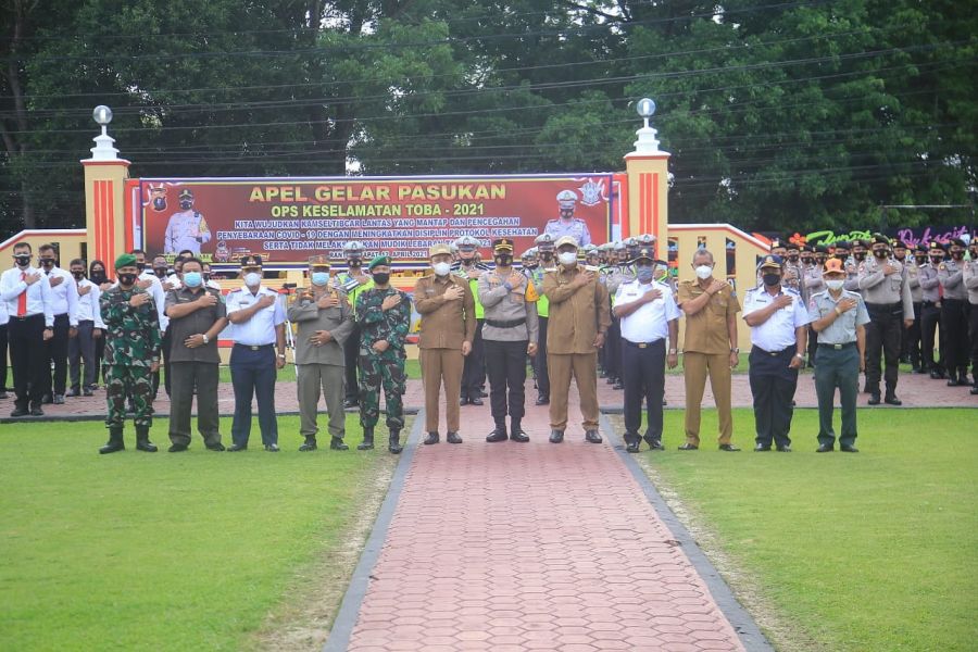 PJ.Bupati Labuhanbatu Ikuti Apel OPS Toba 2021