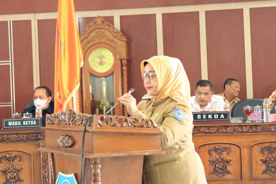 Wakil Bupati Labuhanbatu Berikan Jawaban atas Tanggapan Fraksi DPRD Kabupaten Labuhanbatu