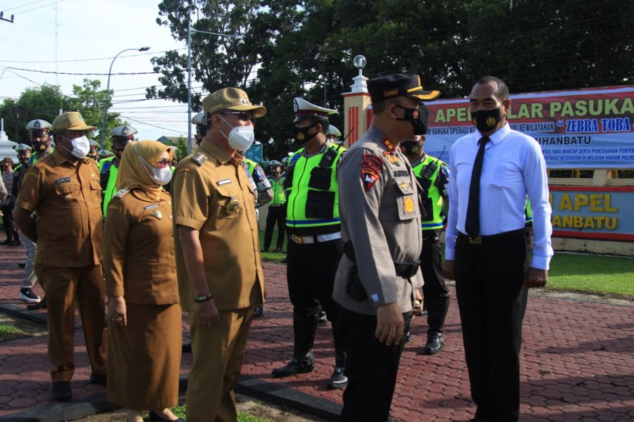 Wakil Bupati Labuhanbatu Ikuti Apel OPS Zebra Toba - 2021