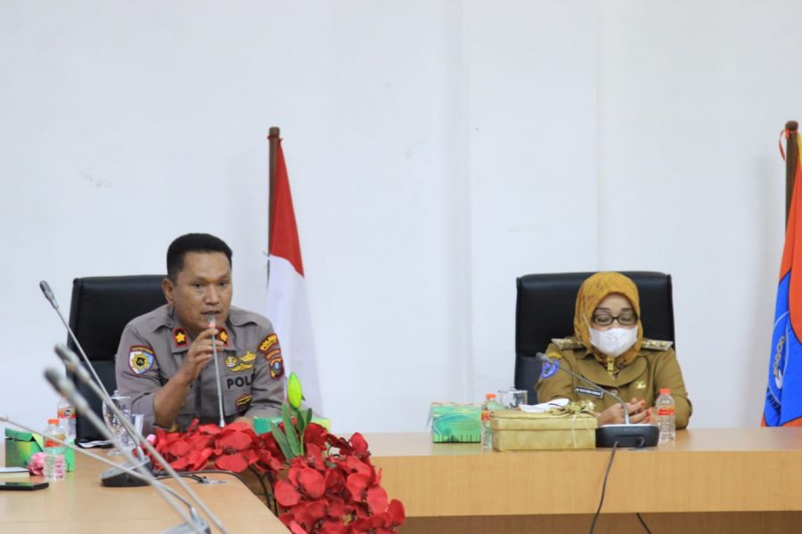 Wakil Bupati Labuhanbatu ikuti langsung Vidcon Bersama Presiden RI